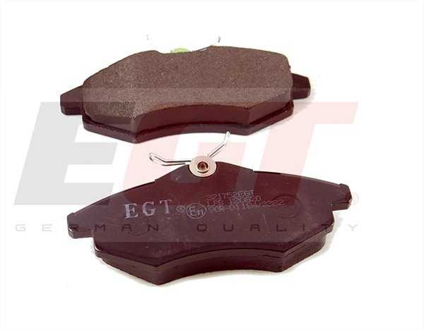 Kit de plaquettes de frein, frein à disque EGT 321752EGT
