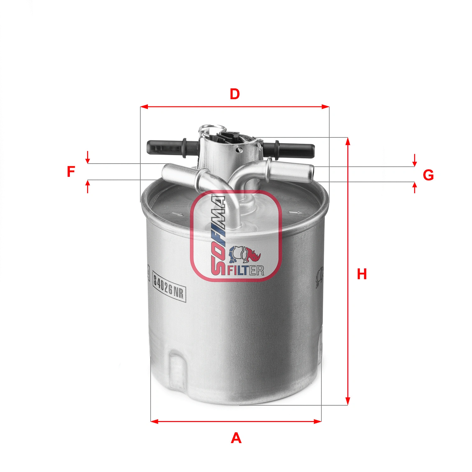 Filtre à carburant SOFIMA S 4026 NR
