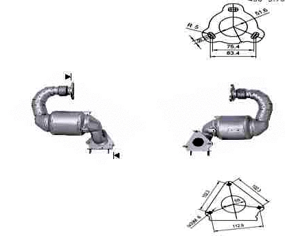 Catalyseur VEGAZ GmbH RK-890