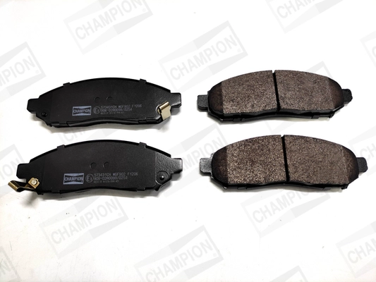 Kit de plaquettes de frein, frein à disque CHAMPION 573431CH
