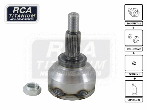 Jeu de joints, arbre de transmission RCA FRANCE RN903