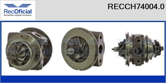 Groupe carter, turbocompresseur RECOFICIAL RECCH74004.0