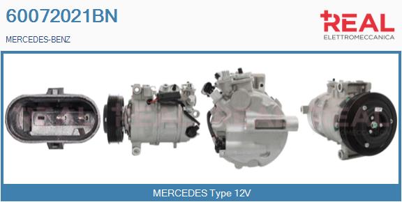 Compresseur, climatisation REAL 60072021BN