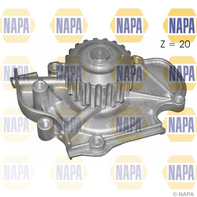 Pompe à eau, refroidissement du moteur NAPA NWP1295