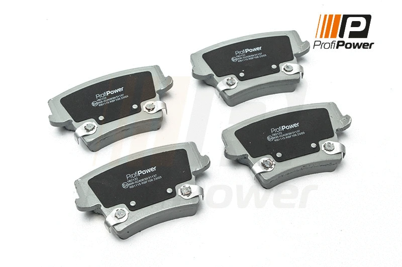 Kit de plaquettes de frein, frein à disque ProfiPower 1B2122