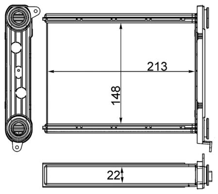 Système de chauffage MAHLE AH 259 000S