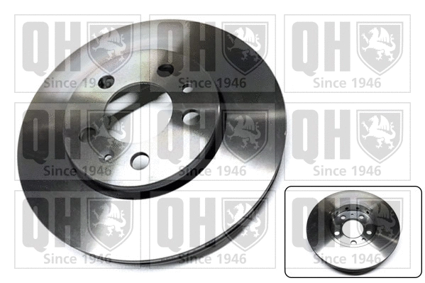Disque de frein QUINTON HAZELL BDC4669