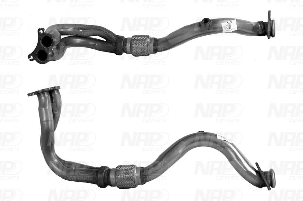 Tuyau d'échappement NAP carPARTS CAF10573