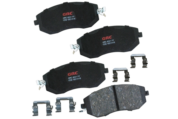 Kit de plaquettes de frein, frein à disque GRC - Ultra Brakes GCD1539