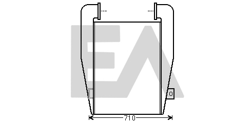 Refroidisseur d'air de suralimentation EACLIMA 36A45017