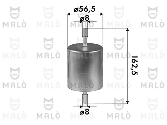 Filtre à carburant AKRON-MALÒ 1520241