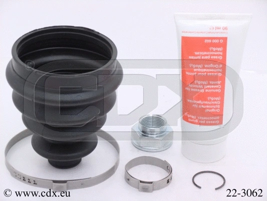 Jeu de joints-soufflets, arbre de commande CDX 22-3062