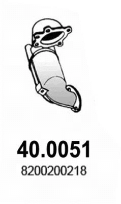 Catalyseur ASSO 40.0051