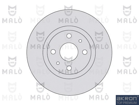 Disque de frein AKRON-MALÒ 1110063