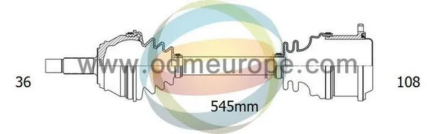 Arbre de transmission 4X4 ESTANFI EST-18-211030