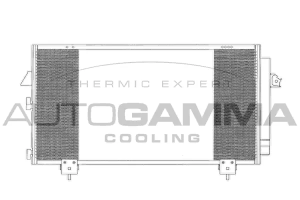 Condenseur, climatisation AUTOGAMMA 103320