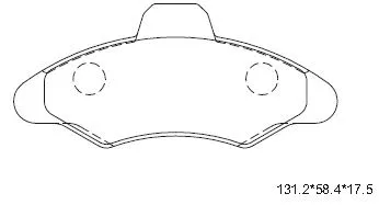 Kit de plaquettes de frein, frein à disque ASIMCO KD6762