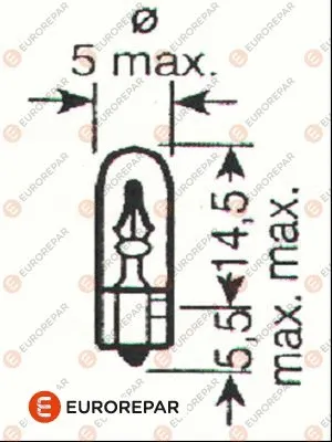 Ampoule, éclairage intérieur EUROREPAR 1616431680