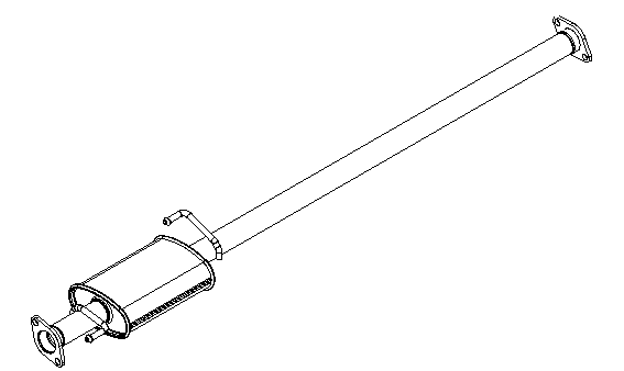 Silencieux central Vellerand 15390