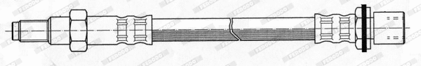 Flexible de frein FERODO FHY2945