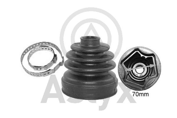 Jeu de joints-soufflets, arbre de commande Aslyx AS-501725