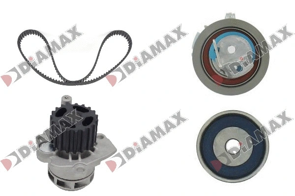 Pompe à eau + kit de courroie crantée DIAMAX A6010WP