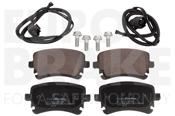 Kit de plaquettes de frein, frein à disque EUROBRAKE 5502224786