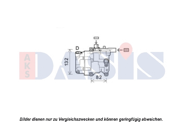Compresseur, climatisation AKS DASIS 851988N