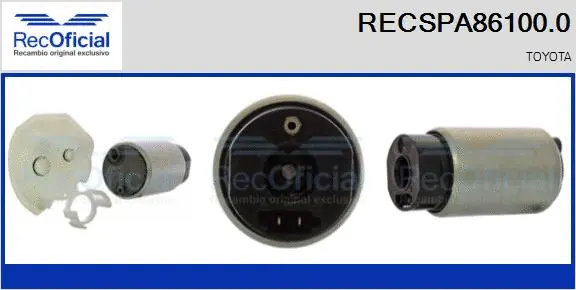 Pompe à carburant RECOFICIAL RECSPA86100.0