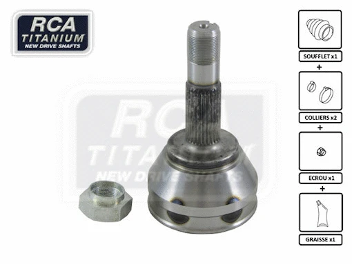 Jeu de joints, arbre de transmission RCA FRANCE CI14