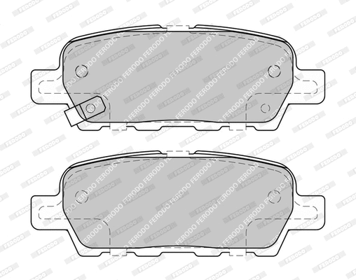 Kit de plaquettes de frein, frein à disque FERODO FDB4782-D