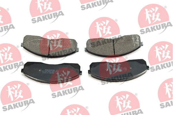 Kit de plaquettes de frein, frein à disque SAKURA 600-03-8832