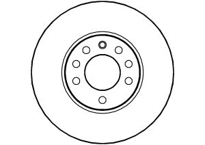 Disque de frein ABTEX BD1052V