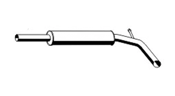 Silencieux central VEGAZ GmbH VS-244ERNS