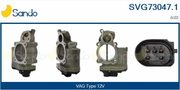 Vanne EGR SANDO SVG73047.1