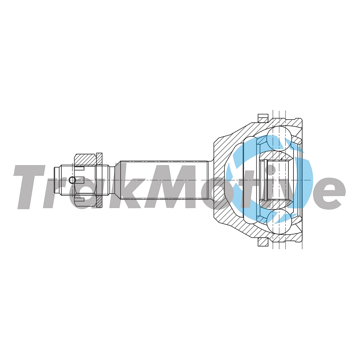 Jeu de joints, arbre de transmission TrakMotive 40-0933
