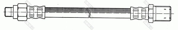 Flexible de frein GIRLING 9003235