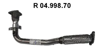 Tuyau d'échappement EBERSPÄCHER 04.998.70