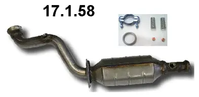 Catalyseur EBERSPÄCHER 17.1.58