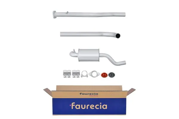 Silencieux central HELLA 8LC 366 024-071