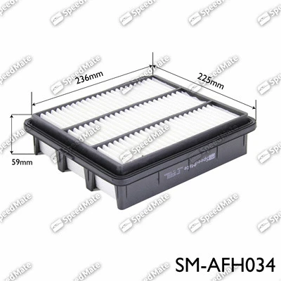 Filtre à air SpeedMate SM-AFH034