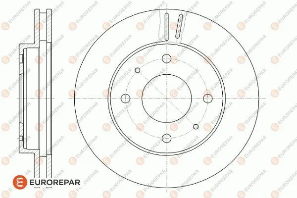 Disque de frein EUROREPAR 1618885380