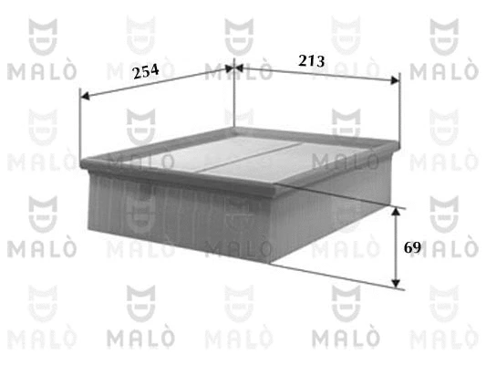 Filtre à air AKRON-MALÒ 1500108