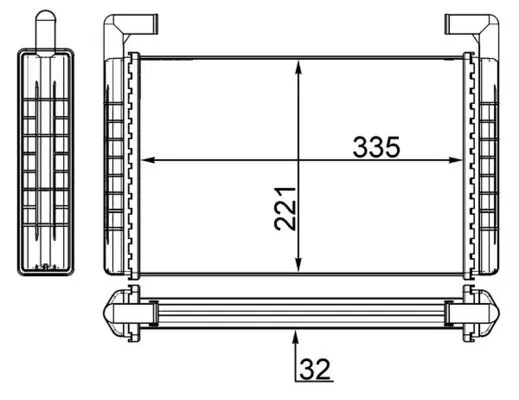 Système de chauffage MAHLE AH 119 000S
