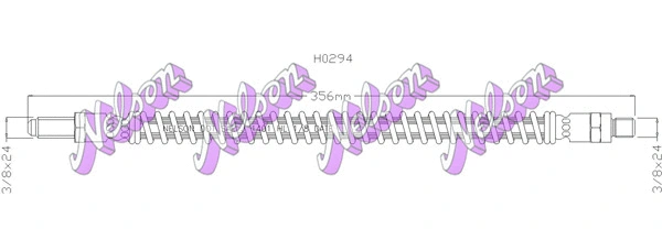 Flexible de frein KAWE H0294