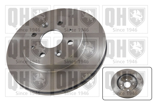 Disque de frein QUINTON HAZELL BDC5511