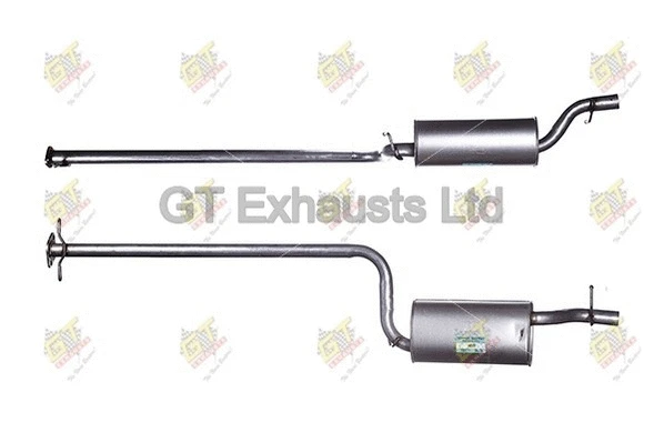 Silencieux central GT Exhausts GFE694
