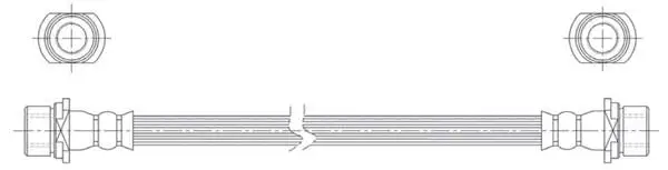 Flexible de frein Technika 44192