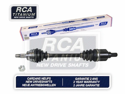 Arbre de transmission RCA FRANCE P600N