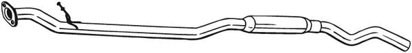 Silencieux central BOSAL 287-217